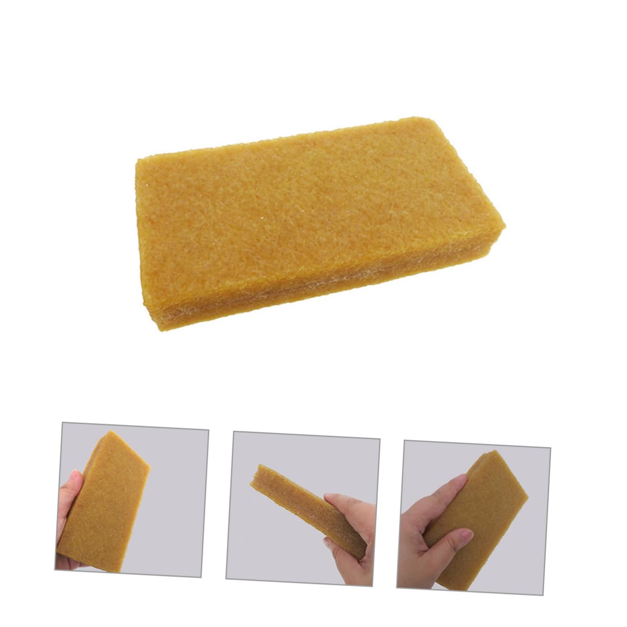 4 Piezas Película Cruda Limpiador De Cuero Borrador Zapatos Quitamanchas Limpiadores De Papel De Lija Limpiador De Papel De Lija Desgomado Accesorios Caucho Natural