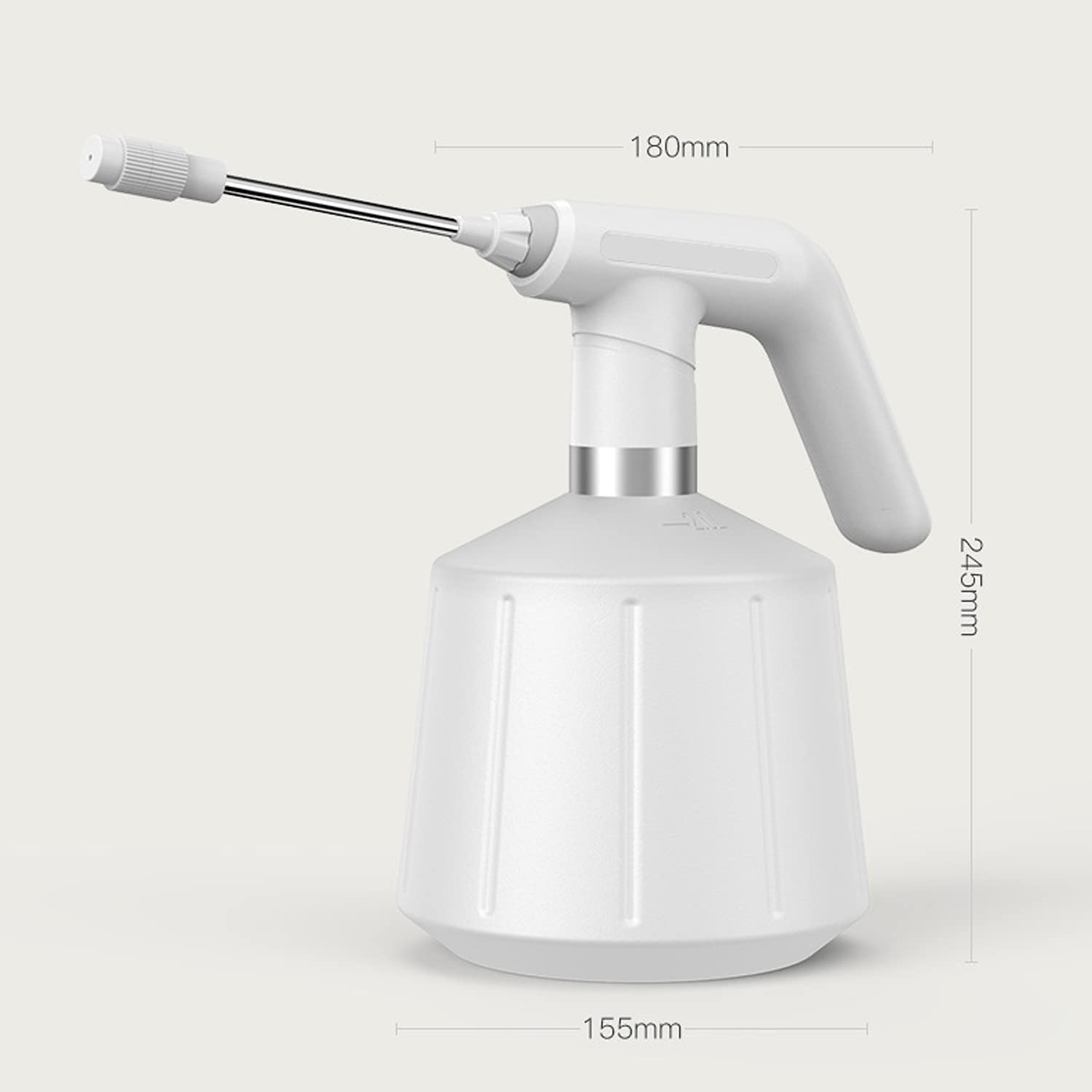 Desinfectante nebulizador, pistola desinfectante portátil inalámbrica con pantalla táctil recargable, ideal para uso doméstico, oficina y escuela, 2000 ml