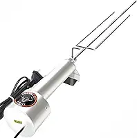 Espeto giratório elétrico linha Clássica cabo de alumínio BROTHER´S GRILL (Tridente 50 cm, Voltagem 110v)
