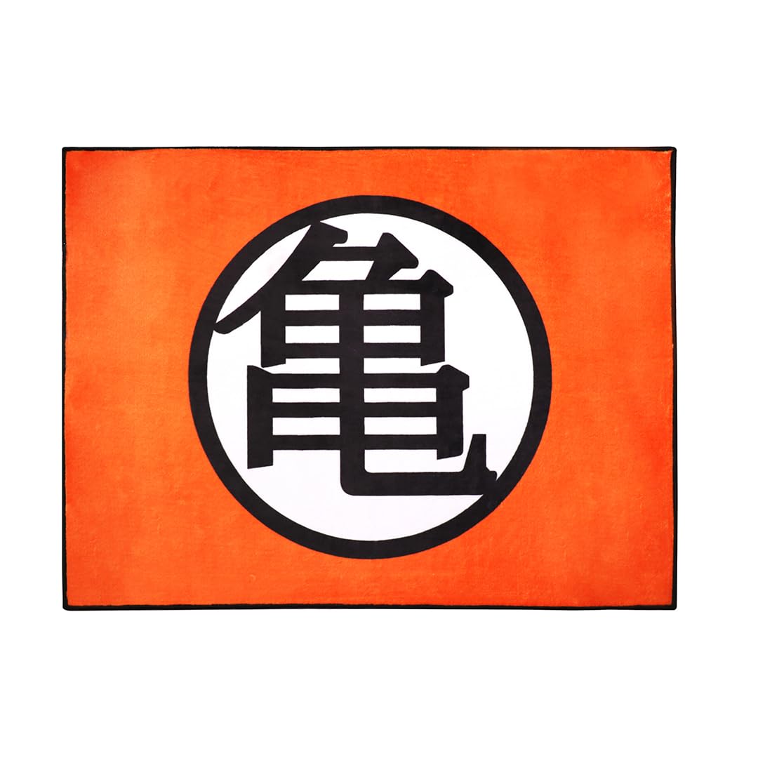 SD Toys - Indoor Carpet - Kame Dragon Ball Symbol - Measures 80 x 60 cm