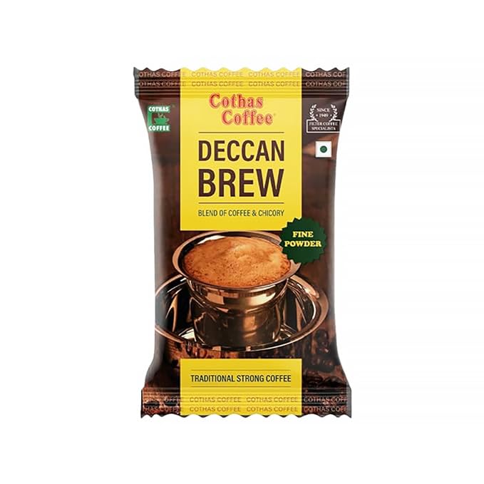 Cothas Deccan Brew Coffee, Blend of 53% Coffee 47% Chicory, Authentic South Indian Filter Coffee with Fresh Aroma & Strong Taste (100g) (B0BPDGV7RM) Amazon Price History, Amazon Price Tracker