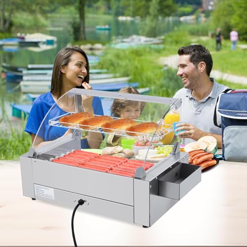 Garvee Hot Dog Roller Machine, 12 Hot Dog Capacity, 5 Non-Stick Rollers by Garvee - Image 6