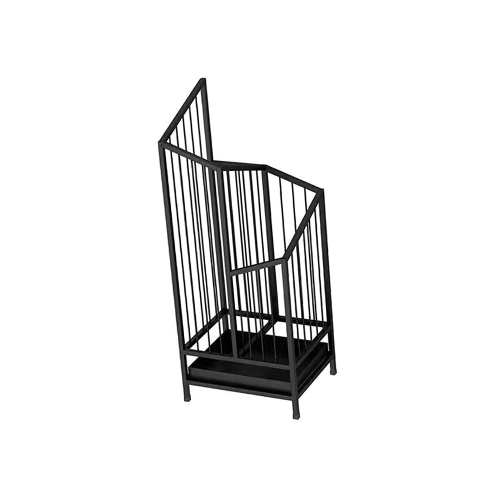 GHHVFEC Heavy Duty Metal Umbrella Stand with Drip Tray, Freestanding Rack for Office Entryway
