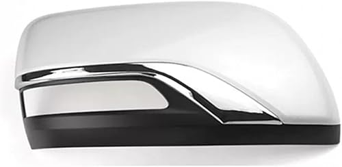 Auto Replacement Left Right Rear Mirror Cover Shell Compatible for Toyota Land Cruiser 200 2008 2009-2021 Land Cruiser Prado 150 2010-2021 (Color