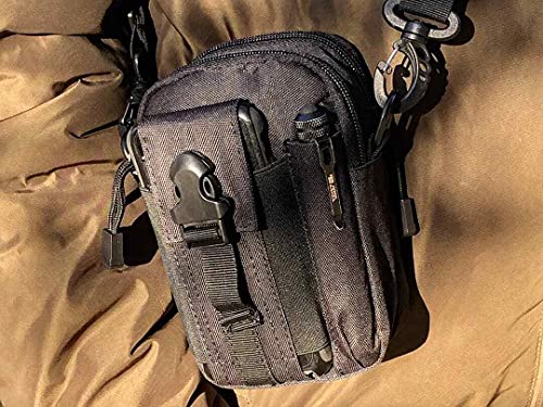 Agoz Crossbody Scanner Holster For Zebra Tc75X, Tc75, Tc70X, Tc70, Tc72, Tc77, M60, Mc67, Tc51 Tc52 Tc55 Tc56 Tc57 Tc20 Tc25 Mc40 Mc45 Handheld Scanner Case Bag, Mobile Computer Sling Holder (Black) #TOP5