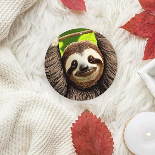 Hojas ambientadoras para auto Cute Sloth miniatura 6