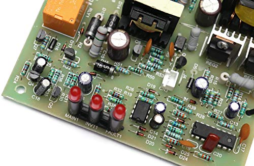 Image of Electronic Spices CFL or LED bulb Inverter UPS circuit board 45watt with inbuilt charger circuit for upto 7A battery