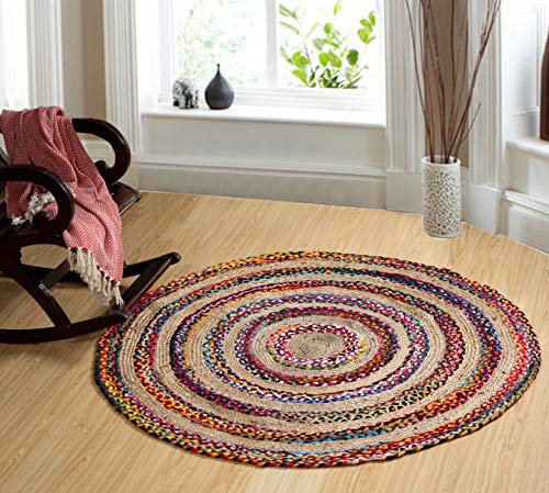 Alfombras Redondas Yute 150 Cm Marca About Home