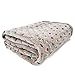 PAWZ Road Couverture de Chien Chat en Velours de cortail Doux et Confortable, Tapis Chien Chat Lavable en Machine Beige (Taille M: 104 * 78cm)