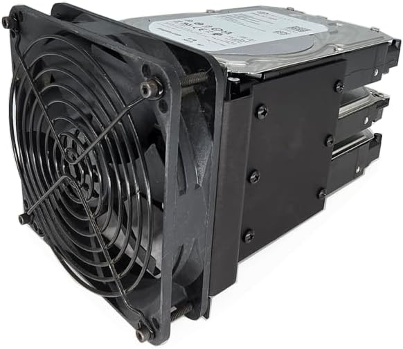 120mm Hard Drive Rack (Black Anodized)