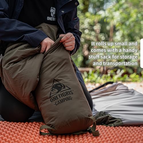 Onetigris Bushcrafter’S Sleeping Bags, Mummy Sleeping Bag For Camping Hiking Backpacking thumb #1