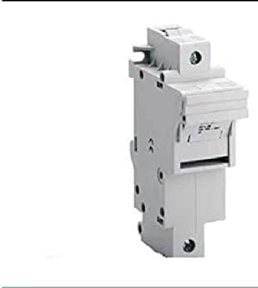 Porte-fusible cylindrique Siemens 2 pôles évite les surcharges sur circuit 100A