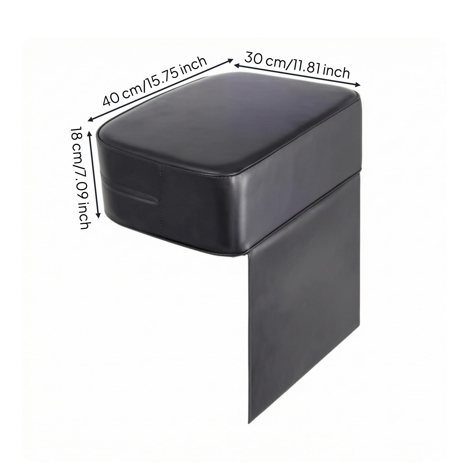 Cuscino per Taglio Bambini Cuscino Booster Sedia per Parrucchiere Rialzo per Bambini Seduta con Spugna Rivestimento in Pu Resistente Pannello a
