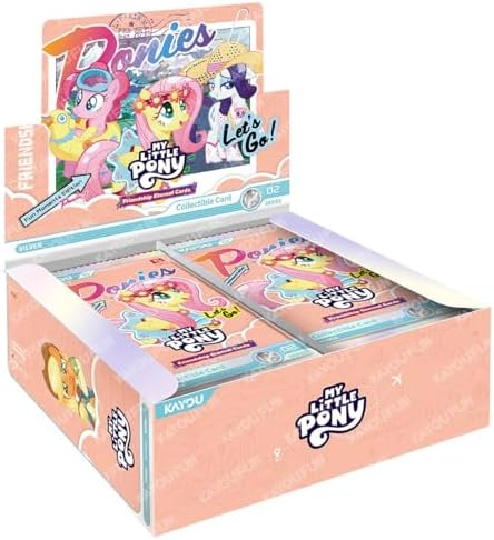 My Little Pony Collectible Cards – Fun Moments Edition Booster Packs | 8 Cards per Pack, 20 Packs per Box (160 Total Cards) | Friendship Eternal Series Trading Cards - View 3