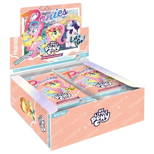 My Little Pony Collectible Cards – Fun Moments Edition Booster Packs | 8 Cards per Pack, 20 Packs per Box (160 Total Cards) | Friendship Eternal Series Trading Cards