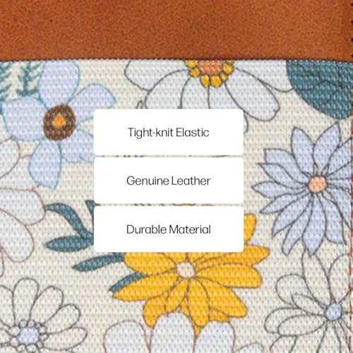 Thread Wallets RFID Blocking Leather Zip Wallet with Card Holder for Men and Women (Blossom) by Thread Wallets - Used condition - Image 6