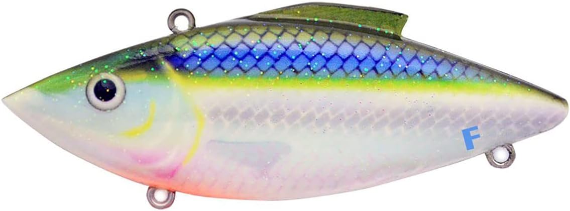 Bill Lewis Lifelike Tight-Wiggle Vibrating-Action Floating Rat-L-Trap 1/3 OZ Lipless Crankbait Fishing Wobble Lure