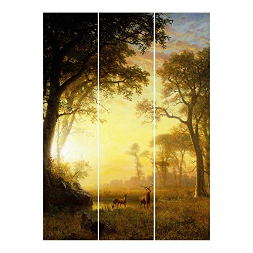 Cortinas deslizables - Bierstadt - 3 Paneles japoneses Sin Montaje 250x180cm
