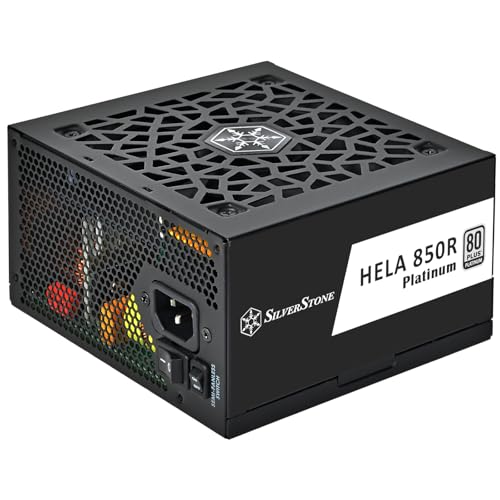 Image of Silverstone Technology HELA 850R Platinum 80 Plus Platinum 850W ATX 3.1 Power Supply, SST-HA850R-PMA
