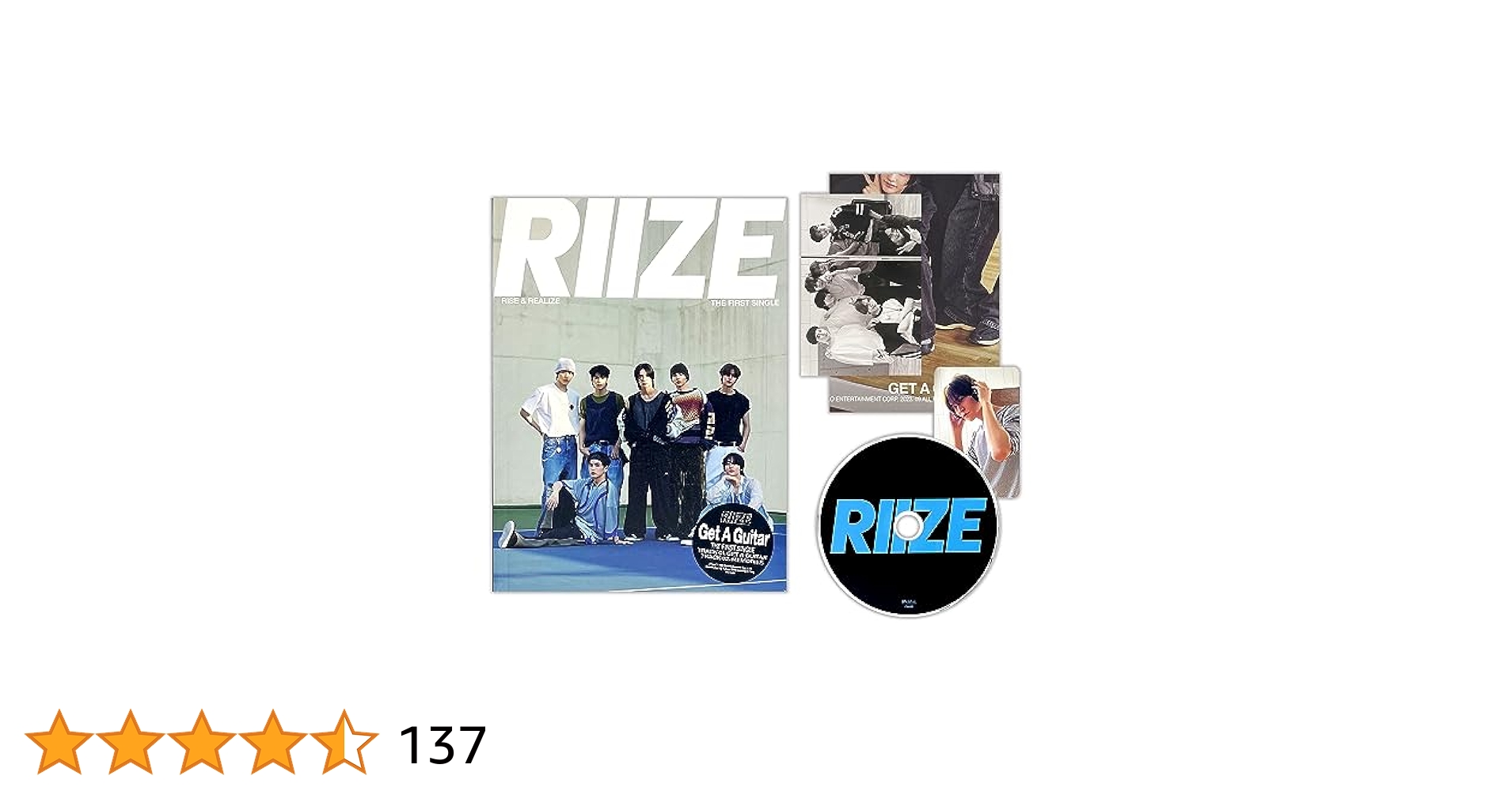 RIIZE Amazon Get A Guitar US盤 3枚トレカ RIIZE トレカ Amazon Get A Guitar US盤 3枚 RIIZE - RIIZE