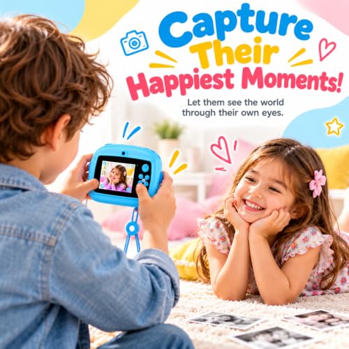 Greento Farms Store Greento Farms Kids Instant Print Camera Multicolor - Image 5