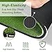 5x4ft Golf Mat with Ball Tray, Thickened Dual-Turf Golf Hitting Mat with Alignment Lines for Indoor & Outdoor Use, Golf Practice Mat for Swing & Simulators & Chipping Training, Ideal Gift for Golfers