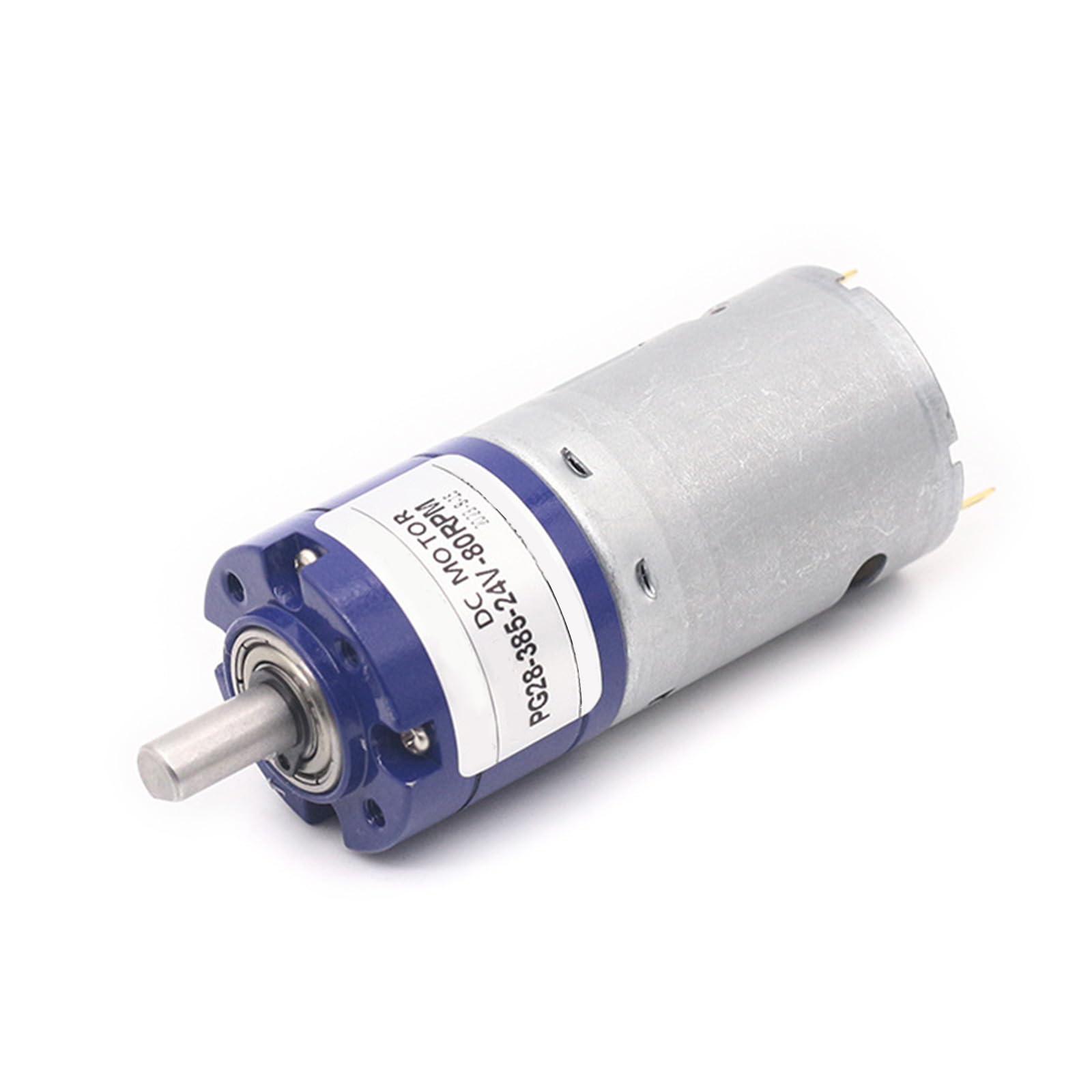 High Torques 24V 52RPM Planetary Gear Boxes Motor With Adjustable Shafts Length & Voltages Metal Planetary Reduction Robotics Gear