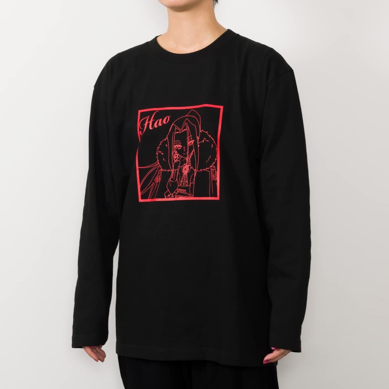Amazon.co.jp: シャーマンキング ロングTシャツ ハオ（M） : ファッション
