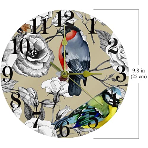 Horloge murale sans bruit pour éliminer les distractions