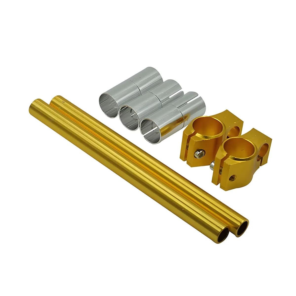 manubri moto Per moto da corsa su strada 1 paio | Manubrio diviso per moto 26mm 30mm 31mm Manubrio con clip regolabile