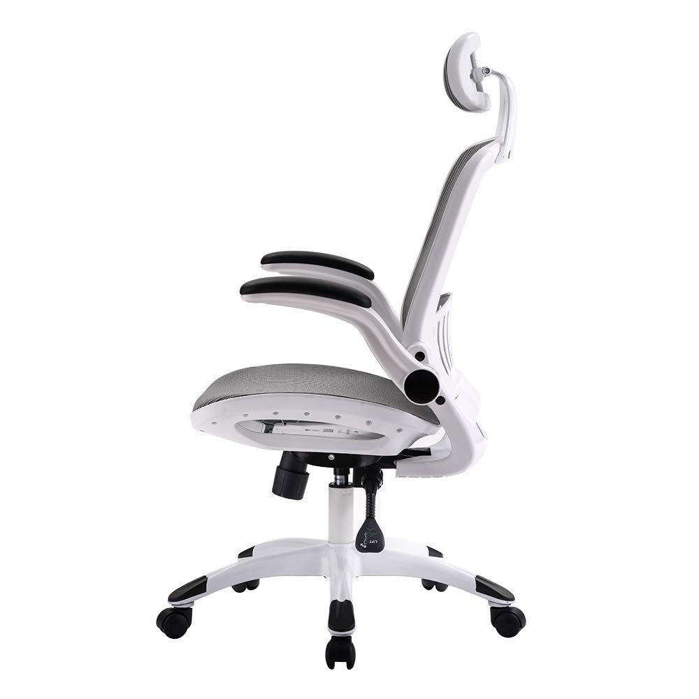 半額にしました！美品！オフィスチェア エルゴノミクス  PCチェア OAチェア　美神ヴィーナス【ホワイト限定】 Amazon.co.jp: オフィスチェア エルゴノミクス チェア ヘッドレスト 肘
