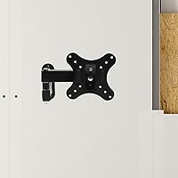 Vista 9 de 2pcs Wall Mount Monitor Stand Adjustable Tilt Swivel Bracket for Screens Space-Saving Elevated Display Holder for Home Office Classroom