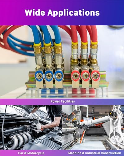 ANVINKU Kupferdichtringe Sortiment,250 Stück, Kupferdichtringe, Unterlegscheiben set, Kupferringe Sortiment M5 M6 M8 M10 M12 M14, Fitschenringe Sortiment für Kraftstoffzubehör