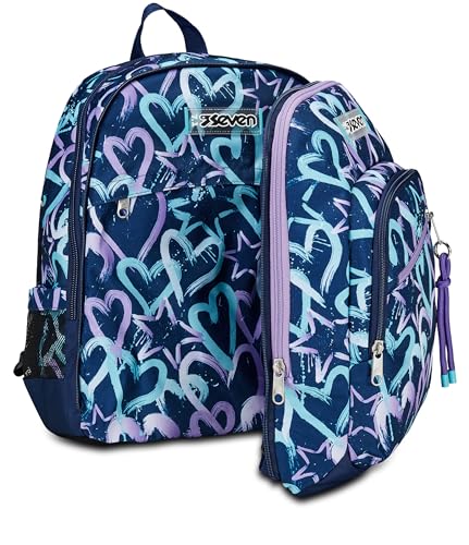 Sac à dos d'école Seven à double compartiment pour soulager le dos des élèves
