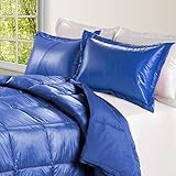 Photo Gallery puff ultrpuff high loft down - trapunta impermeabile per interni ed esterni, con copertura in nylon extra forte, doppia, blu elettrico Photo Gallery puff ultrpuff high loft down - trapunta impermeabile per interni ed esterni, con copertura in nylon extra forte, doppia, blu elettrico