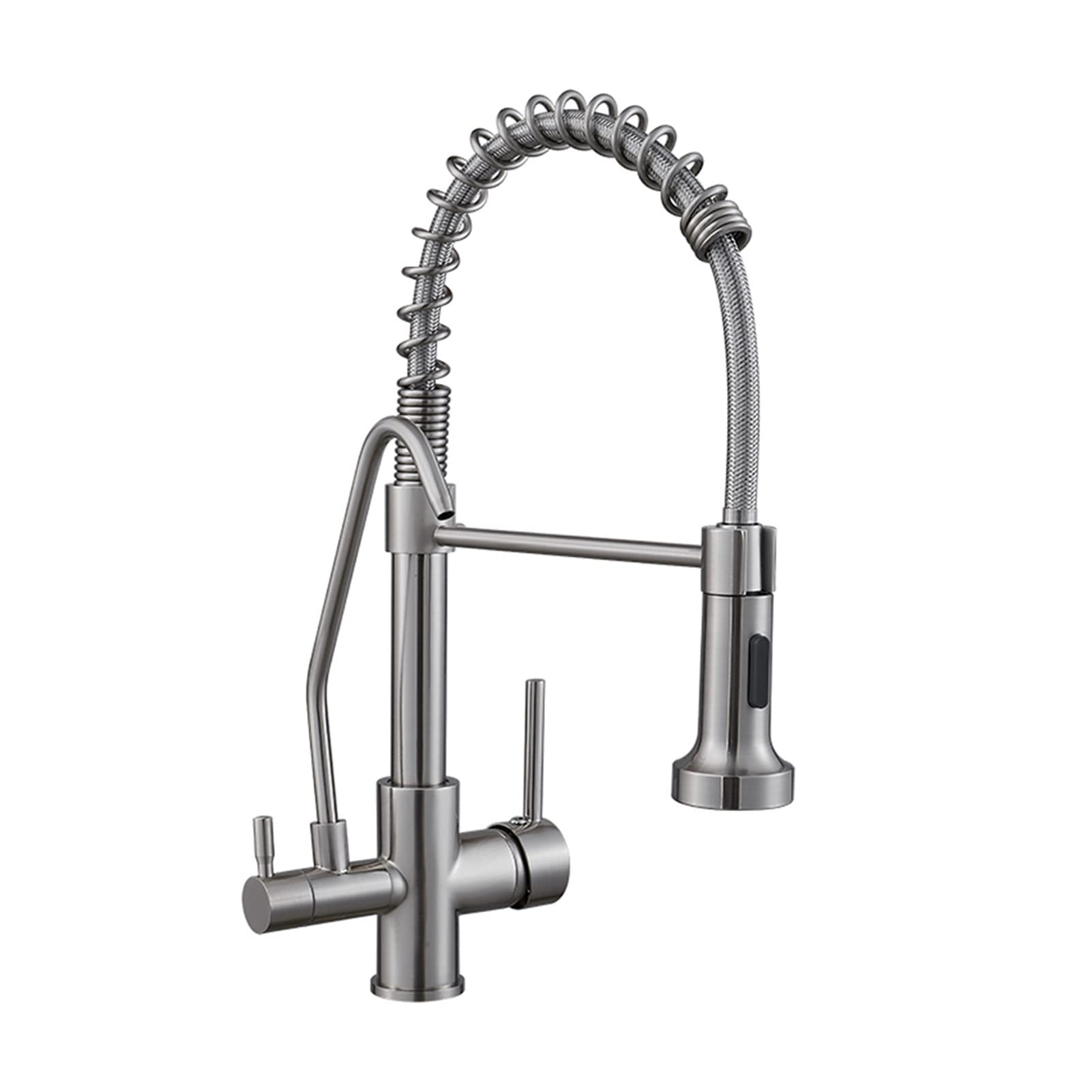 Grue chaude et froide en nickel inoxydable style design industriel
