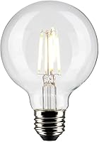 Vista 3 de Satco S21235/06 - Bombillas LED E26 de 6 W, 3000 K, clasificación de 15000 horas, regulables, paquete de 6