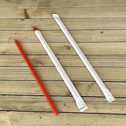 Pitillos Envuelto Individual Rojo 7.75" Paquete 7200 miniatura 5