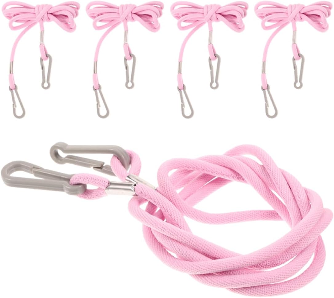 LIOOBO 5pcs Mitten Clips for Durable Lost Glove Suspenders for Lightweight Finger Flexible Design Strong Lanyard for Winter Activities