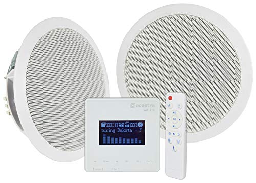 Adastra | Sistema de audio estéreo de techo digital Bluetooth en pared | 30Watts