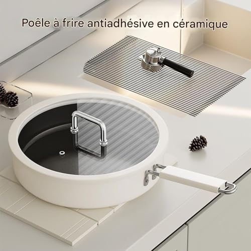 Batterie de cuisine en céramique titanium haute performance