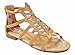 Women Sparkling Crystal Rhinestone Strappy Cut Out Gladiator Flat Dress Sandals