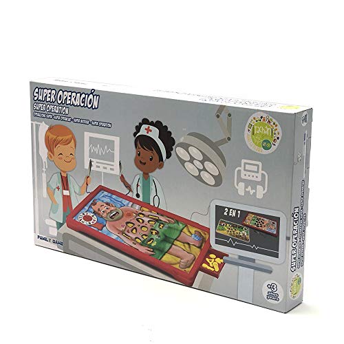 Tachan 741T00488 - Juego Súper Operación 2 en 1