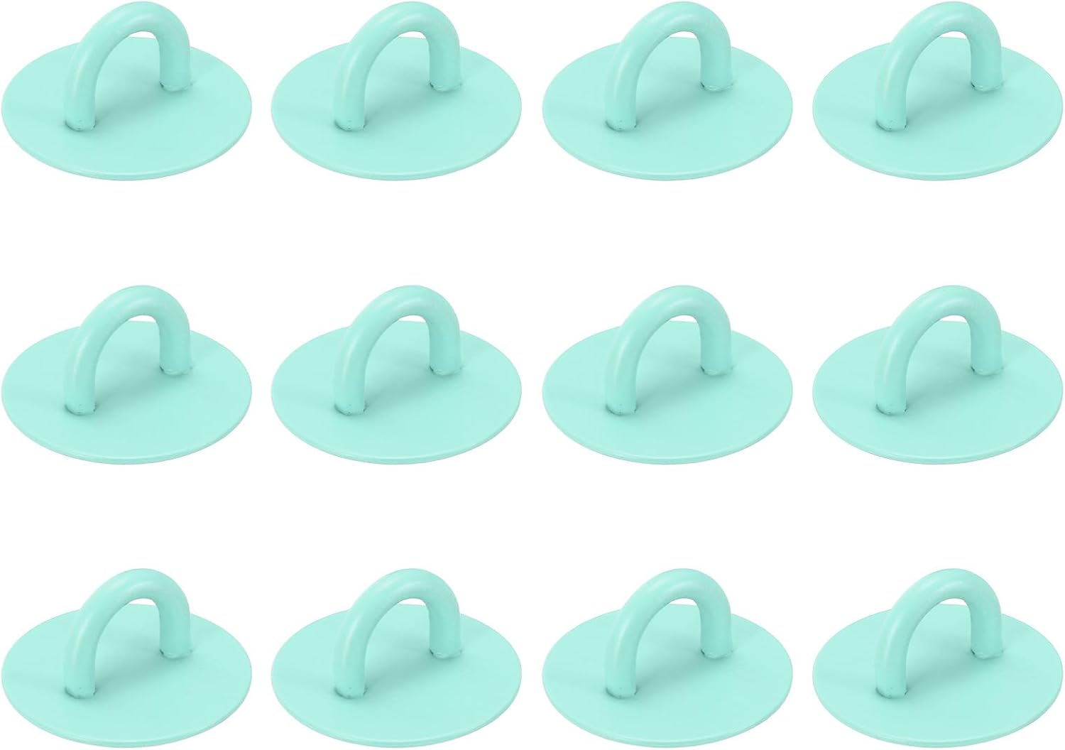 12Pcs 0.9 Inch Adhesive Phone Ring Holder,Light Green