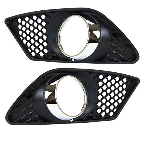 Grille de phare antibrouillard W204 pour Mercedes Classe C AMG Pack Sport