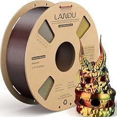 Silk Tri Color Pla-black Red Gold
