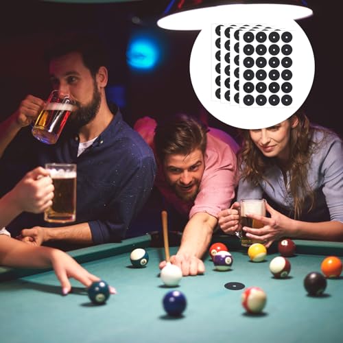 Shimmeroo 96Pcs Pool Table Marker Dots, Billiard Spot Position Stickers, Billiard Point Sticker Accessories, Pool Table Stickers - Thumbnail 5