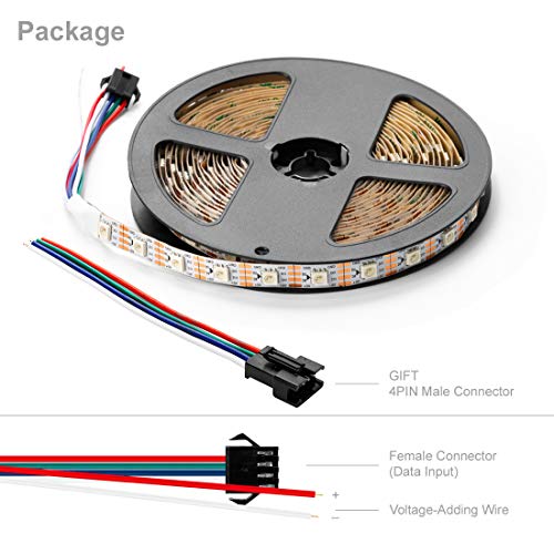 BTF-LIGHTING WS2813 (WS2812B Aggiornato) 5m 60