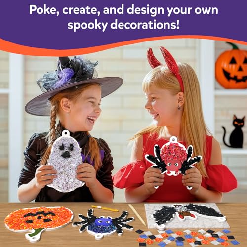 Image of Skillmatics Poke-in Art - Halloween Decor, DIY Wood Craft Kit for Kids