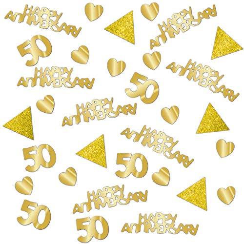 Preisvergleich Produktbild Gold Anniv Confetti